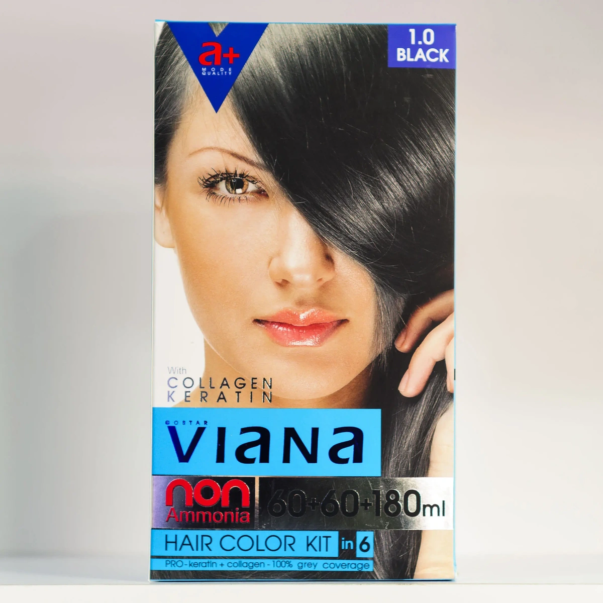 کیت-رنگ-موی-بدون-آمونیاک-ویانا-سری-زنانه-Viana-Hair-Color-Kit-شماره-یک