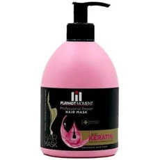 ماسک مو ترمیم کننده موهای آسیب دیده پلی هات مومنت ( با آبکشی) حجم 500mL مشخصات - 