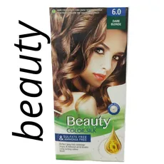 رنگ موی کیت زنانه فاقد سولفات بیوتی رنگ بلوند تیره  شماره 6 - beauty